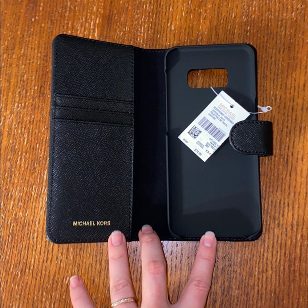 COPY - Black Michael Kors Samsung S8 plus case